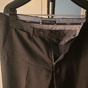 Brax Men's Classic Grey Dress Pants